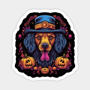 Akbash Halloween Magnet