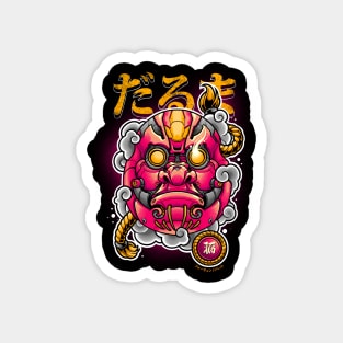 Mecha Daruma Magnet