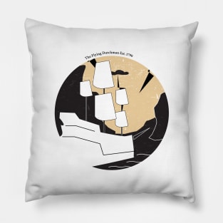 Flying Dutchman - Round Pillow