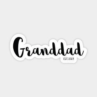 Granddad Pregnancy Announcement Magnet