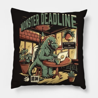 Monster Deadline Pillow