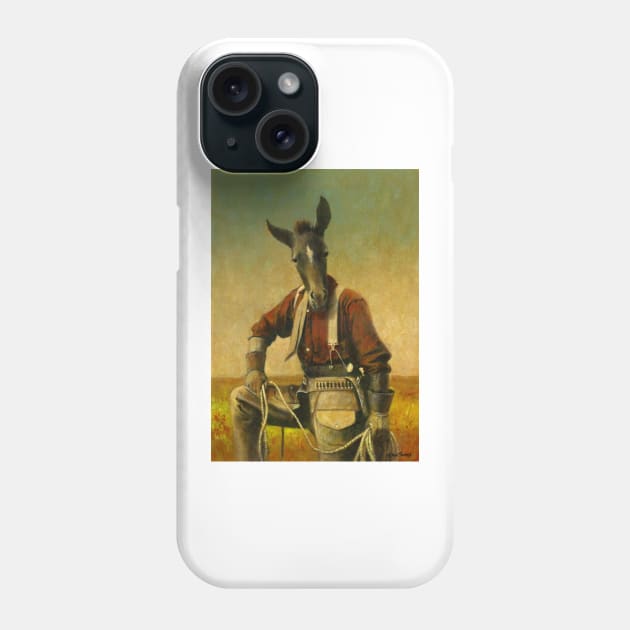 Foal Cowboy Phone Case by mictomart