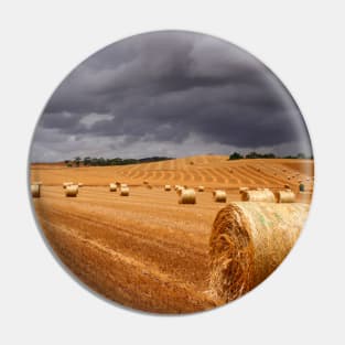 Harvest before the storm Pin