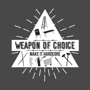 Weapon Of Choice (White) T-Shirt