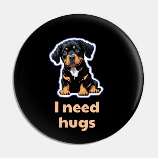 I need a hug Pin