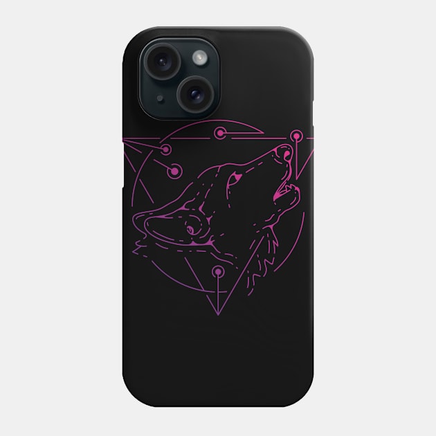 WOLF Phone Case by hellocrunk