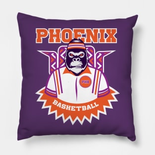 Phoenix Suns Gorilla t-shirt. Great for any Sports fan. Pillow