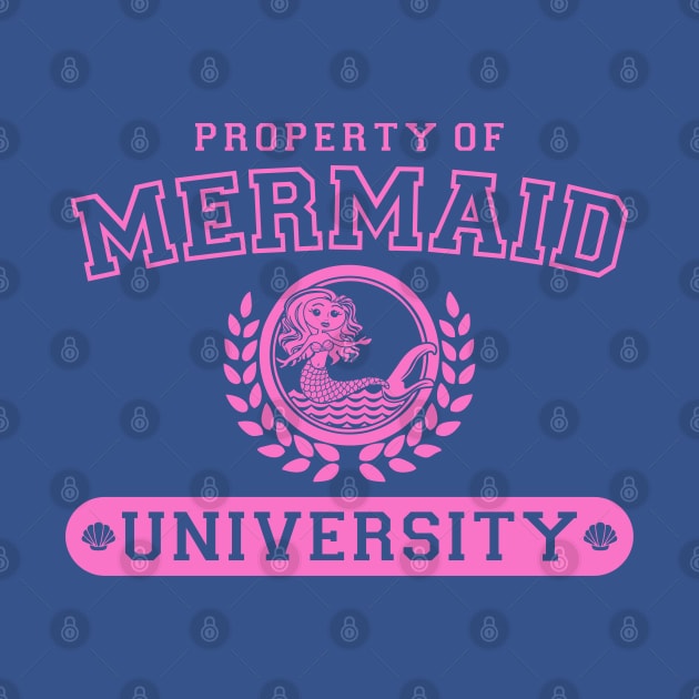 Mermaid University by DavesTees