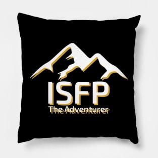 ISFP The Adventurer MBTI types 14F Myers Briggs personality gift with icon Pillow