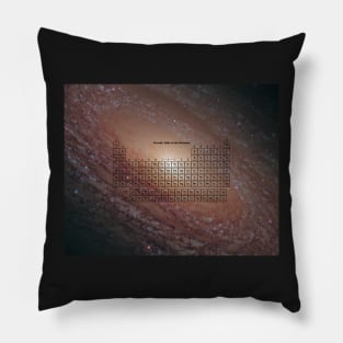 118 Element Galaxy Periodic Table Pillow