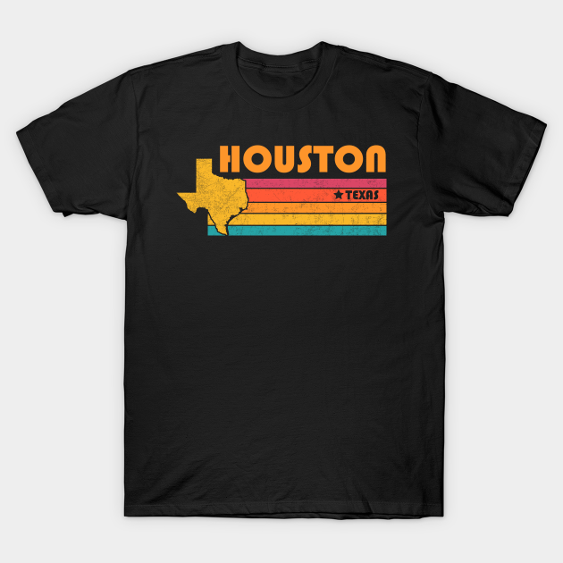 Discover Houston Texas Vintage Distressed Souvenir - Houston Texas - T-Shirt