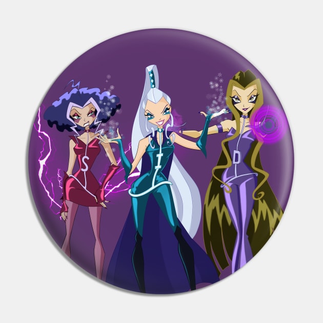 Winx Club - The Trix - Winx Club - Pin