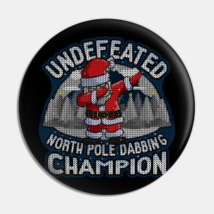 Dabbing Santa Pin