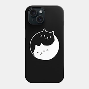 Yin And Yang Cats Phone Case