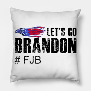 Let’s Go Brandon FJB Funny Chants Meme Retro Design Pillow