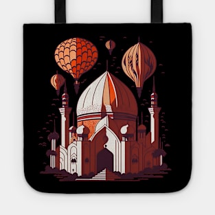 arabic landscape Tote