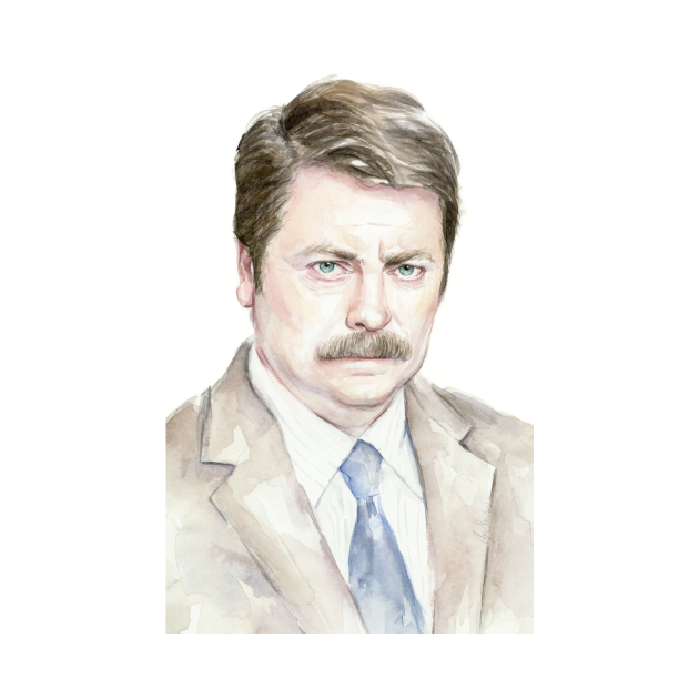 Discover The Swanson Watercolor - Meme - T-Shirt