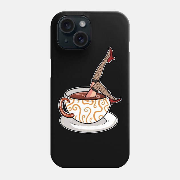 Long Legs and Coffee - For Coffee Phone Case by RocketUpload