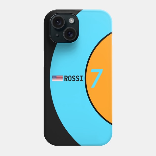 IndyCar 2023 - #7 Rossi Phone Case by sednoid