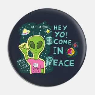 alien come in peace Pin