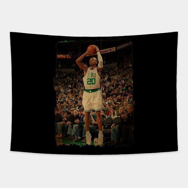 Dunk Ray Allen Vintage Tapestry by CAH BLUSUKAN