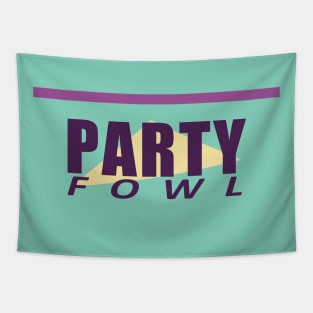 Party Fowl Tapestry