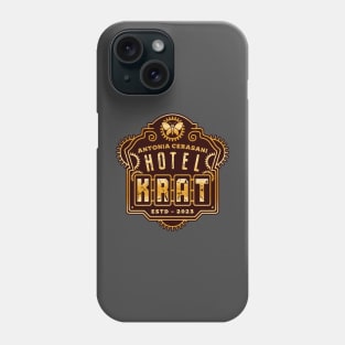 Krat City Hotel Emblem Phone Case