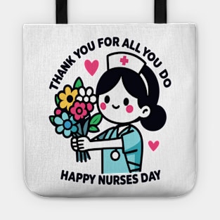 Caring Nurse's Day Gratitude Tote
