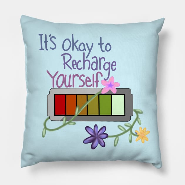 Recharge Pillow by Courteney Valentine