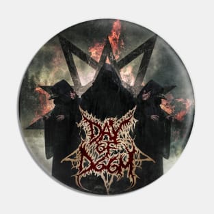 Day of Doom Descent of Humanity Pin