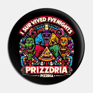 I Survived Five Nights at Freddy's Pizzeria Pin