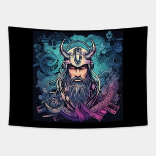 Techno Viking Tapestry