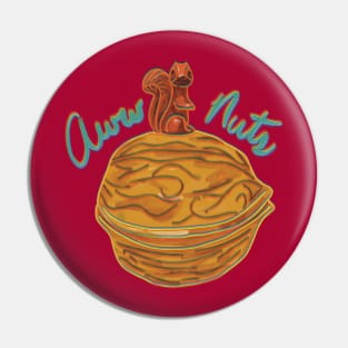 Aww Nuts Pin