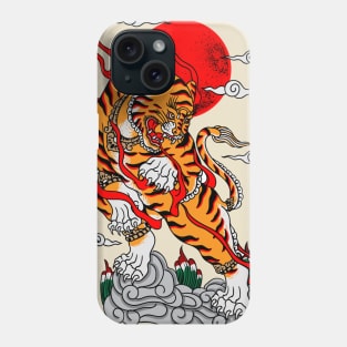 Japanese Tiger Print Phone Case