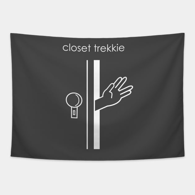 closet trekkie Tapestry by DavesArchives