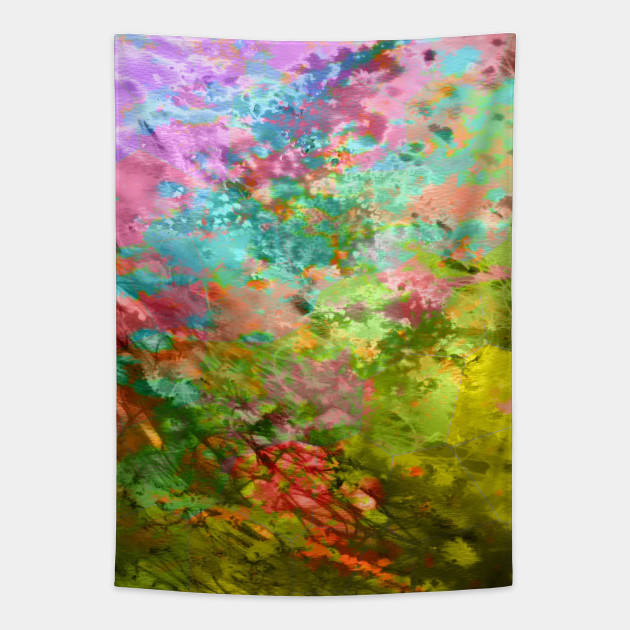 Dream Abstract Painting Dream Tapestry Teepublic