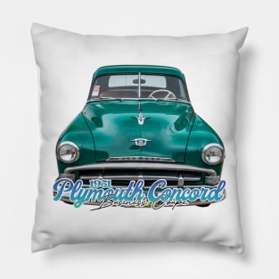 1951 Plymouth Concord Business Coupe Pillow