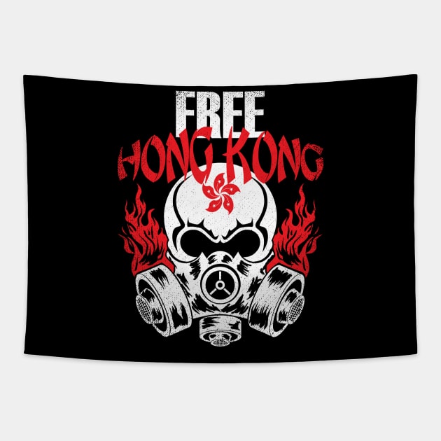 Free Hong Kong Tapestry by Sofiia Golovina