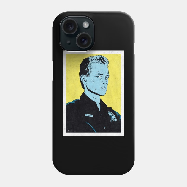 T1000 - Terminator 2 (Pop Art) Phone Case by Famous Weirdos