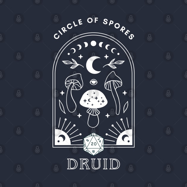 Circle of Spores Druid by TheBookishBard