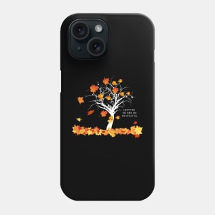 autumn 2- letting go Phone Case