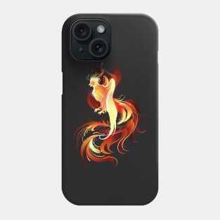 Fiery Bird ( Fire Phoenix ) Phone Case