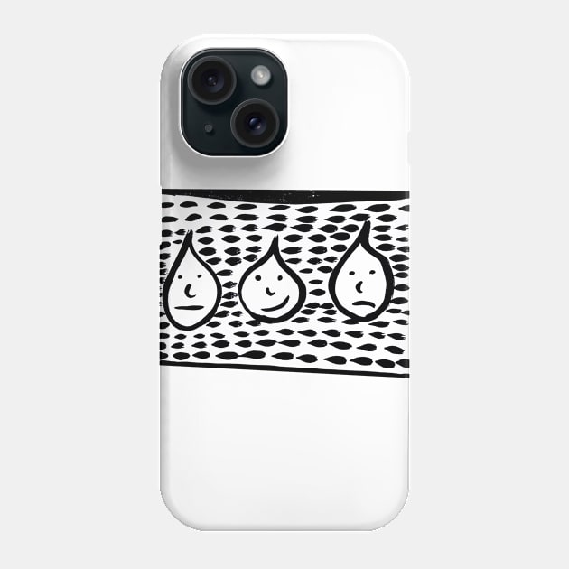 Happy , confused and sad . Phone Case by the_spiritual_view