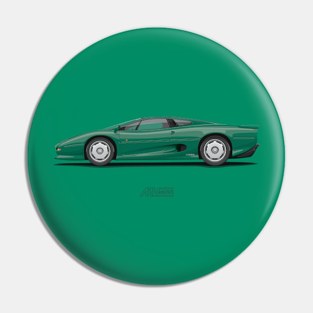 XJ220 Pin by ARVwerks