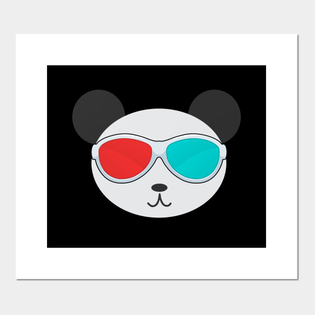 Panda 3d Cute Panda Bear Posters And Art Prints Teepublic