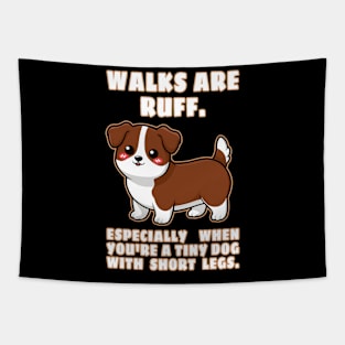 Cute Tiny Short Legs Sausage dog Dog Tapestry