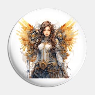 Steampunk Angel #14 Pin