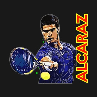 Carlos Alcaraz Tennis Masters Champion T-Shirt