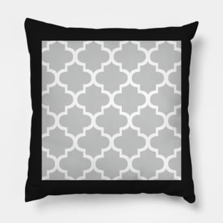 Moroccan Grey Pillow