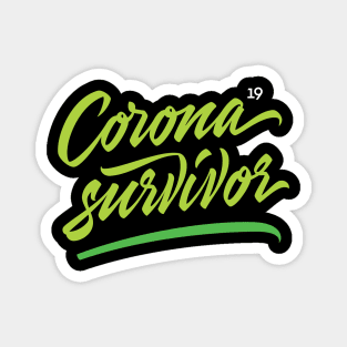 Coronavirus Survivor Magnet